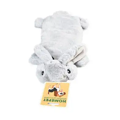 Homepet игрушка для собак заяц с пищалкой и шуршащим эффектом плюш