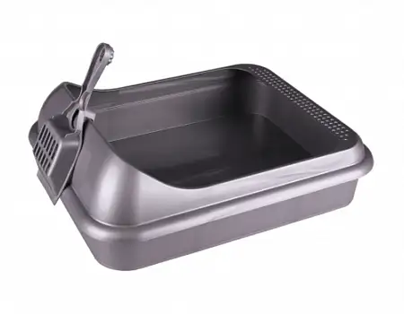 Купить Альта лоток для кошек «Верный друг» с бортом и совком